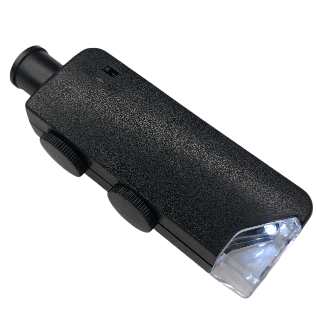 Hts Illuminated Led Handheld Microscope 60X   100X Adjustable Zoom